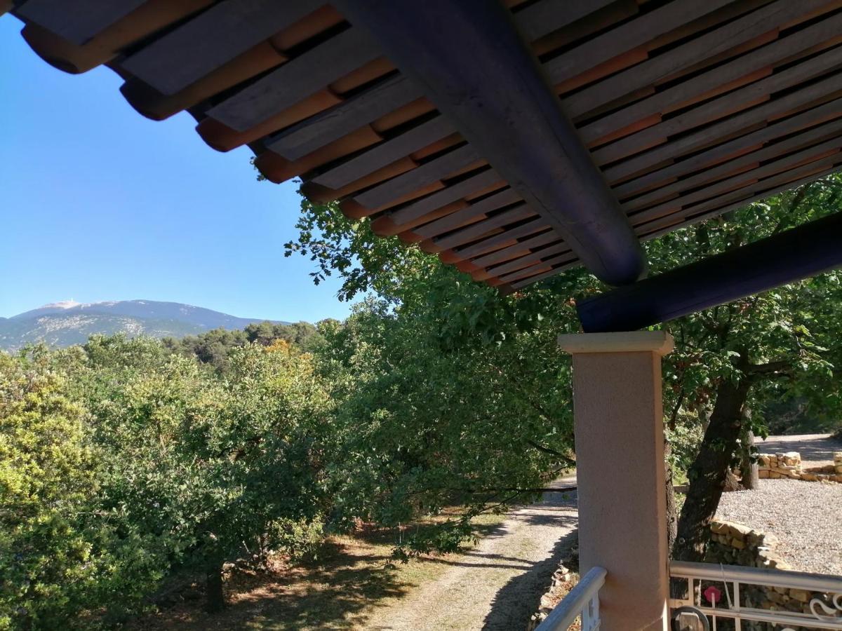 Villa Le Soleil Du Ventoux Entrechaux Exterior foto